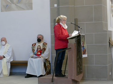 Diözesale Aussendung der Sternsinger des Bistums Fulda in St. Crescentius (Foto: Karl-Franz Thiede)